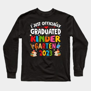 I Graduated Kindergarten Graduation Class of 2023 Long Sleeve T-Shirt